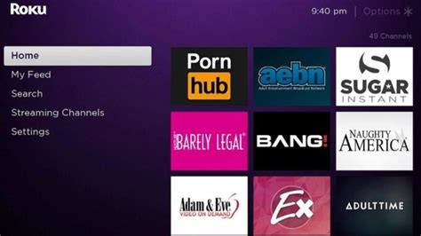 roku porn apps|Roku Porn